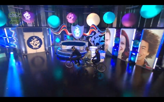 One of our Triplets being used on BBC Blue Peter In July 2016
